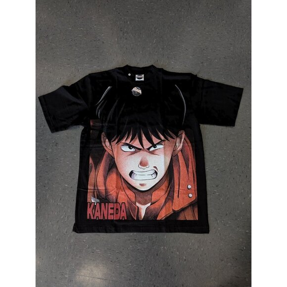 SKAARS AKIRA KANEDA Black T-shirt Mega Print Front Back Large NWT - Picture 1 of 9